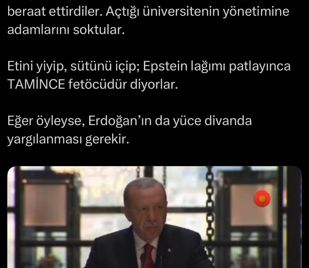 Erdoğan’ın, Epstein listesinde adları geçen Rixos otel ve Mücahit Ören ile ilgili geçmiş yıllardaki konuşması