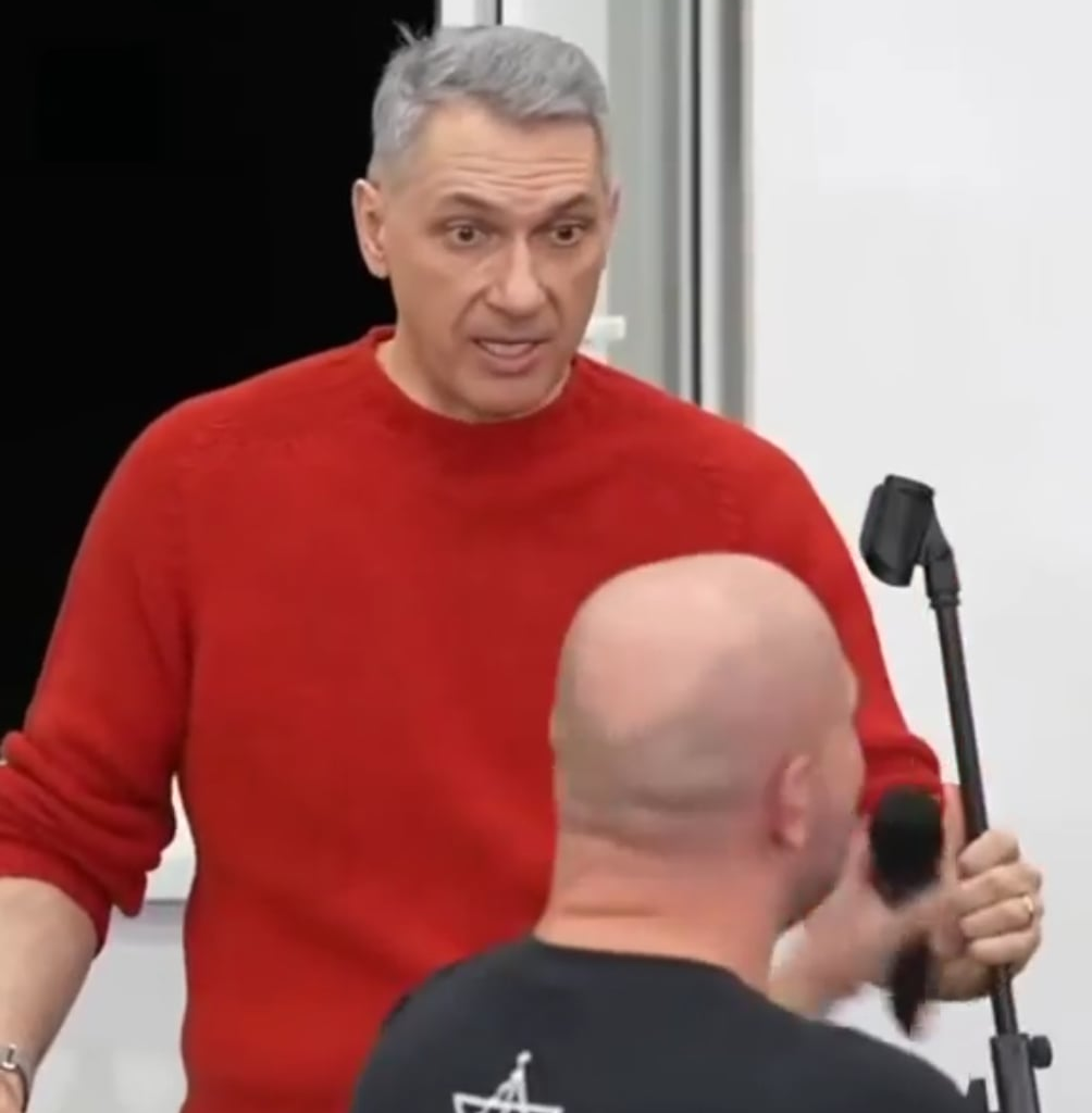 Lázárinfón Lakatos Ádám helyreteszi Lázárt és Szabó Bálint ellopja a mikrofont!