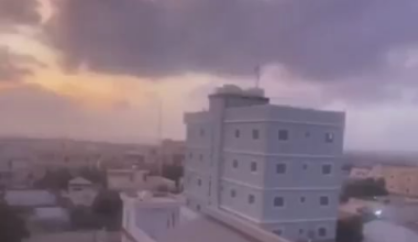 Turkey’s F-16 jets deployed to Somalia were seen flying at low altitude over Mogadishu.