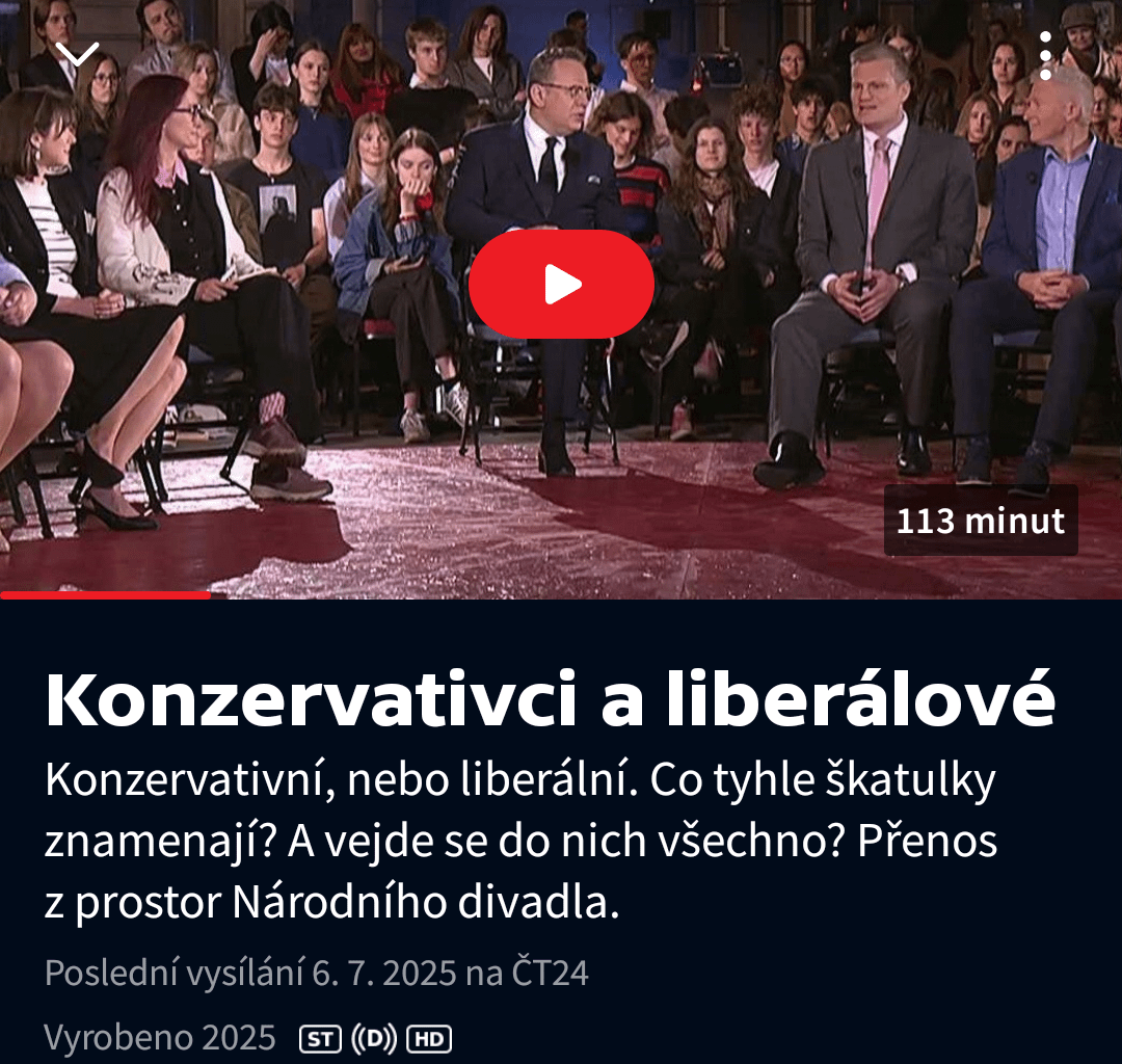 Konzervativci a liberálové (rant)