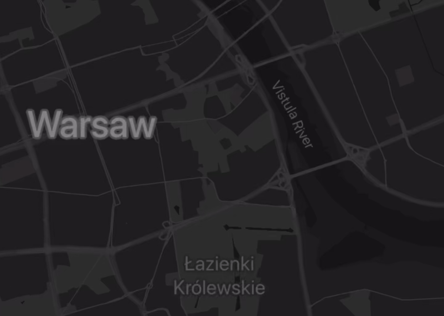 Running today from Mokotow back home in Praga Polnoc