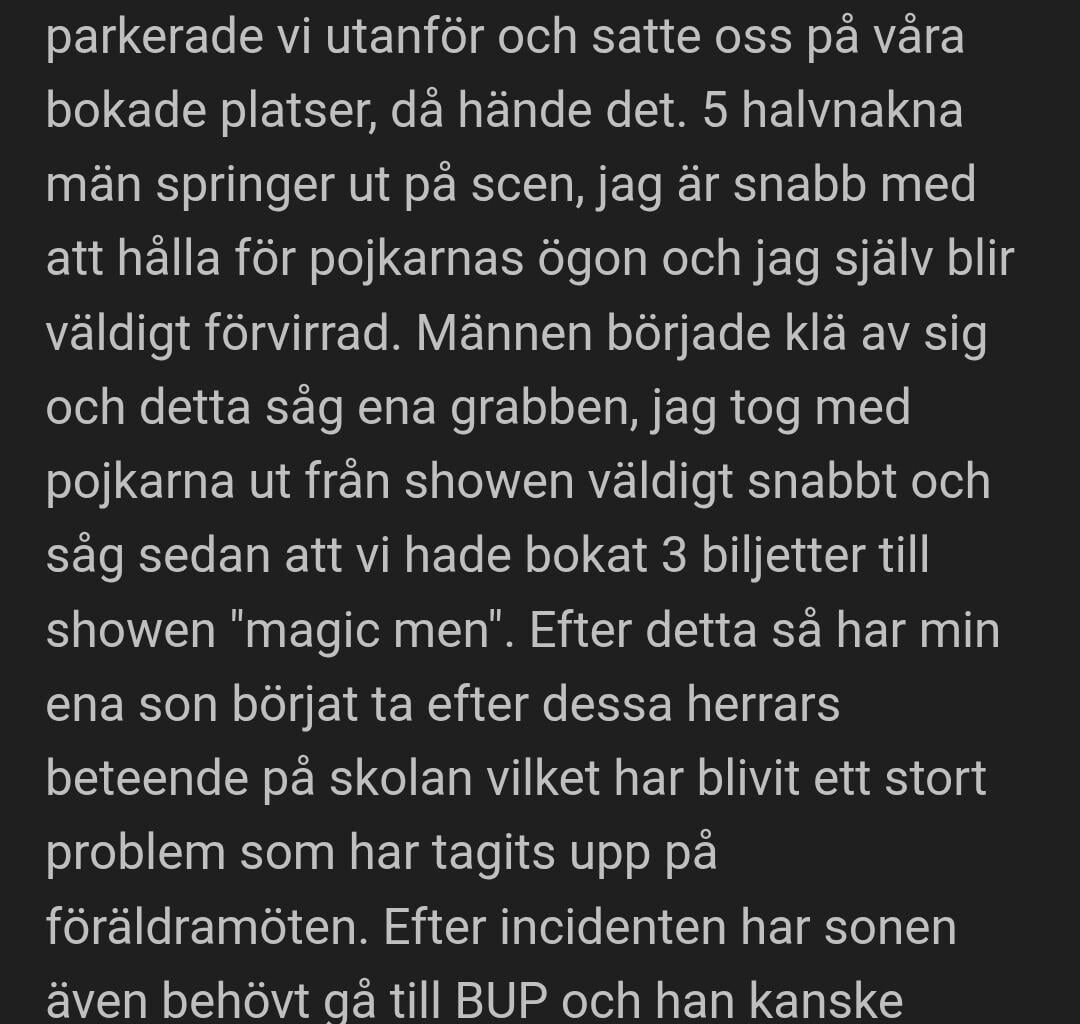 Haha vafan det här. (Google review)