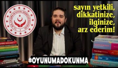 TC Aile Bakanlığı Dikkatine: Bizi Duyun! (oyuncular siz de bakın)