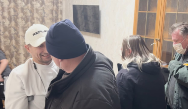 A visit to our injured friend Sascha