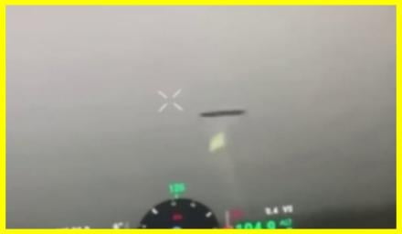 ‘What the hell is that?’, The Ukrainian military filmed an absolutely silent disc-shaped UFO hovering over the front line. He was spotted using a Mavic drone