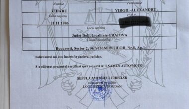 Makaveli (Alexandru Zidaru) si-a publicat cazierul judiciar fals