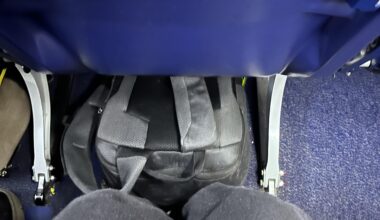 Ryanair, as you can see, my bag fits