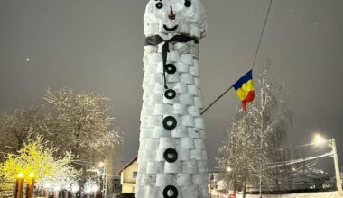 Om de zăpadă - Cajvana, SV