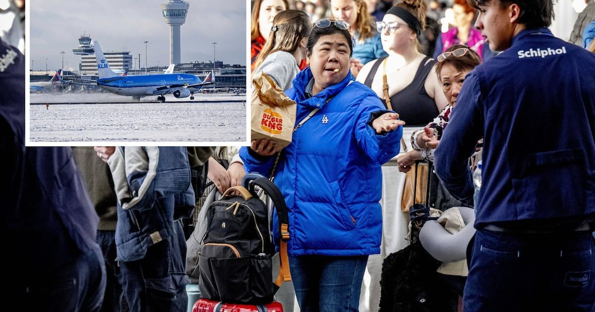 Snoeiharde evaluatie winterweek Schiphol: werknemers belaagd door passagiers, managers dagenlang afwezig’