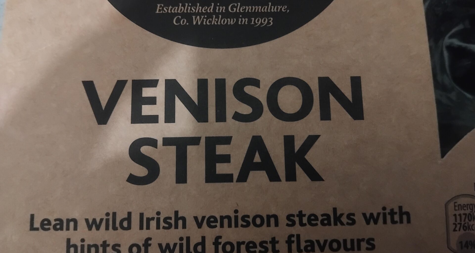 The more wild Irish venison we eat, the less deer there will be, allowing those "wild forests" to establish.