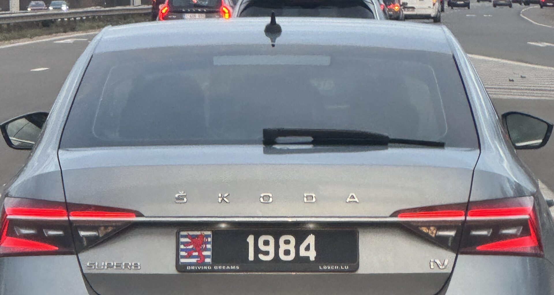 License Plate seen in Belgium. Is it from Luxembourg?