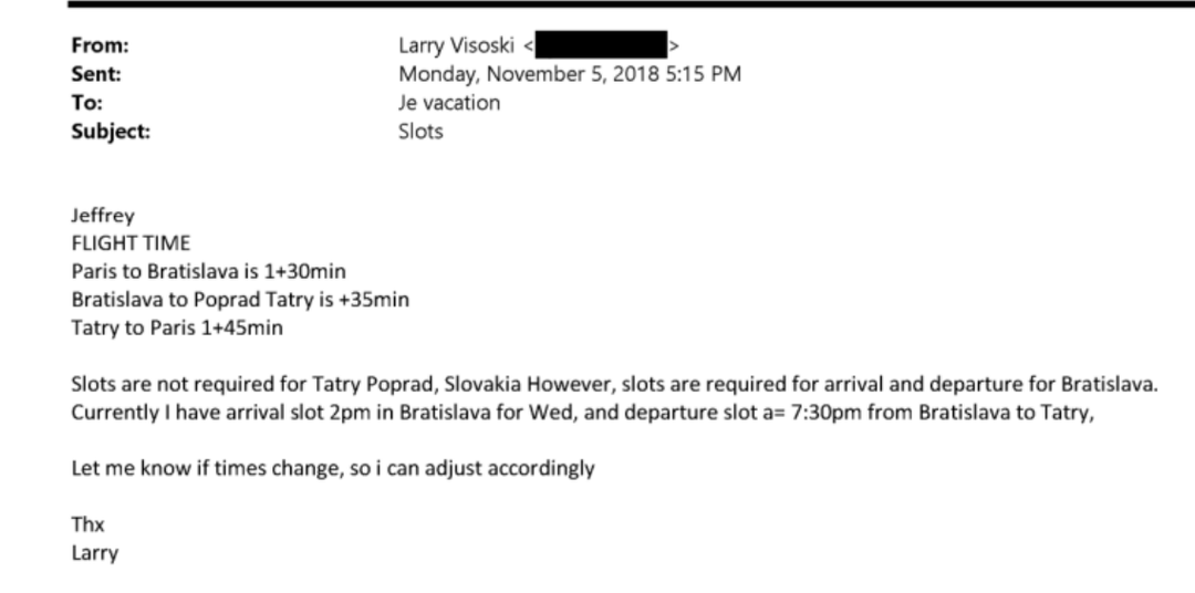 Hľadal som slovo "Bratislava" v Epstein files