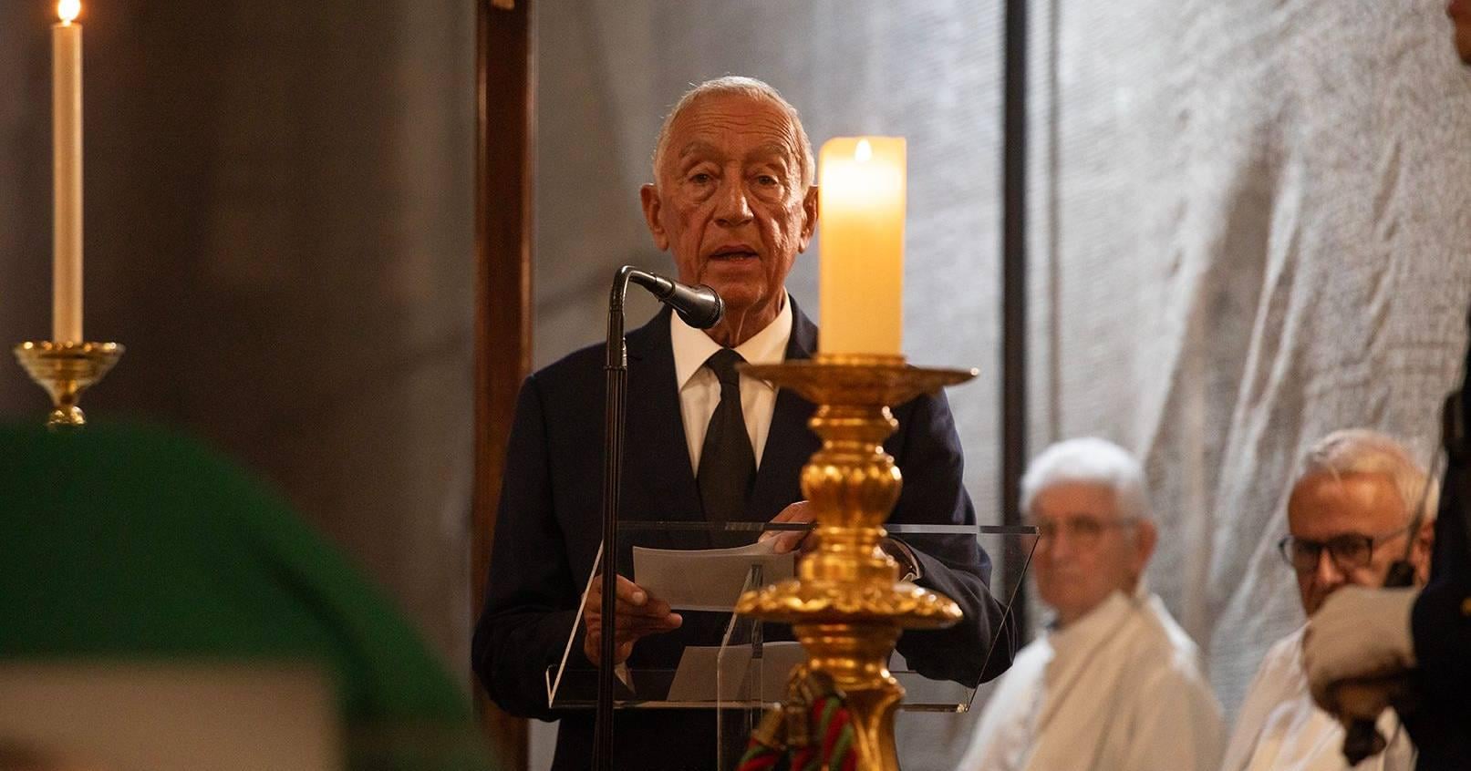 Marcelo encontra-se com o Papa no Vaticano após noite de calamidade em Portugal