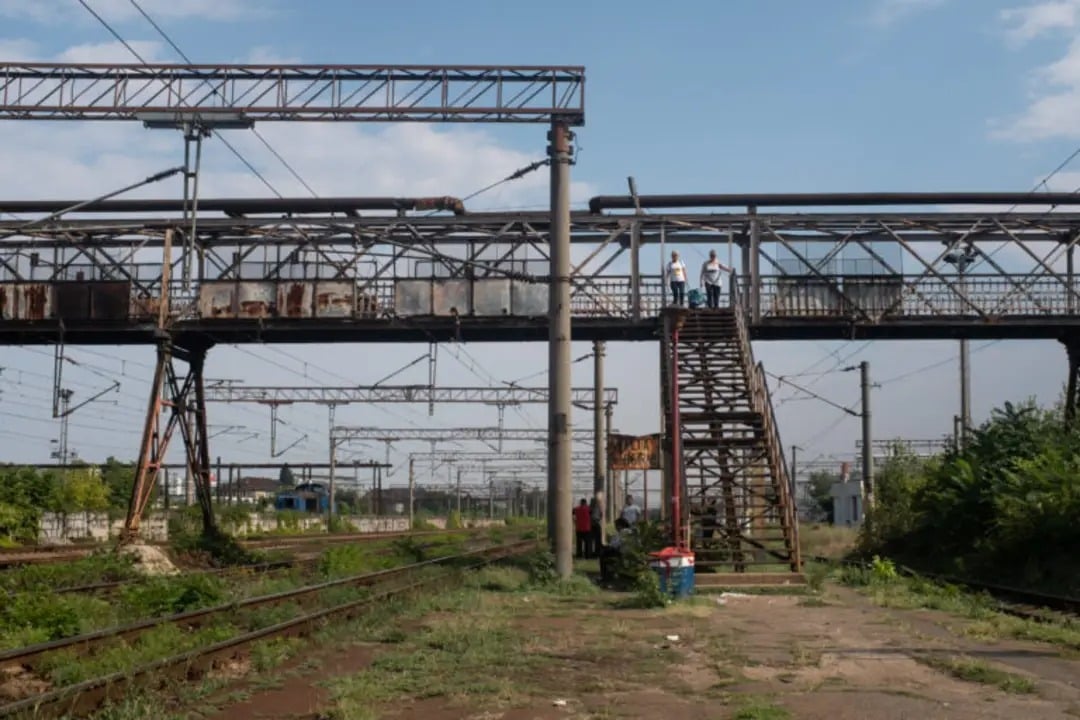 Așa arată o gară în București