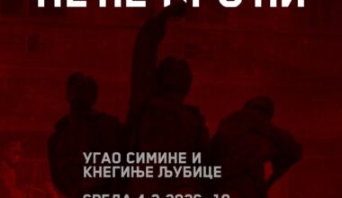 U sredu, 4. februara, u 19 časova, na uglu ulica Simine i Kneginje Ljubice u Beogradu biće održan antifašistički kontraskup povodom obeležavanja godišnjice smrti Milana Nedića, poznatog kolaboracioniste tokom okupacije u Drugom svetskom ratu