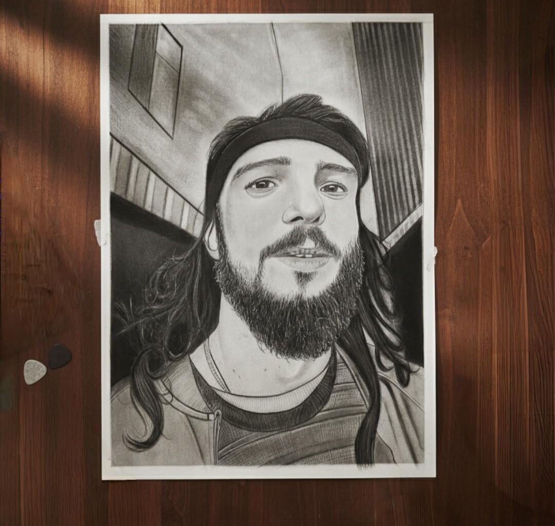 Commission portrait - My client from Norway!!!