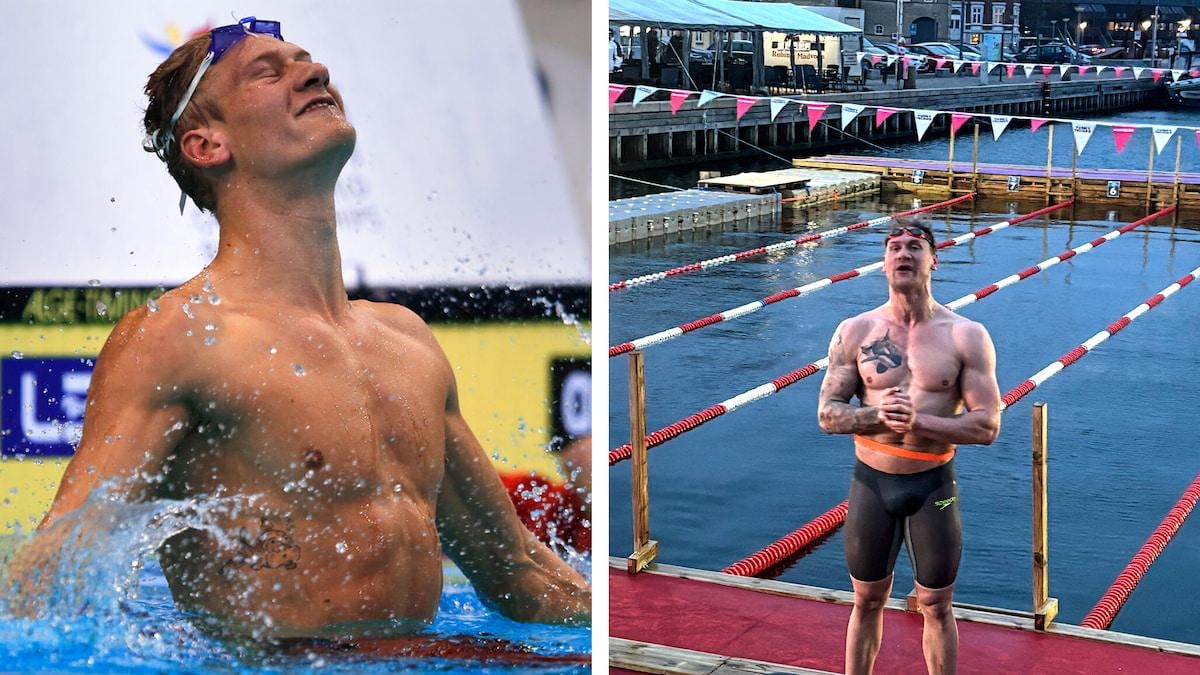 Dansk svømmer ville vinterbade - nu har han verdensrekord i ekstremsport