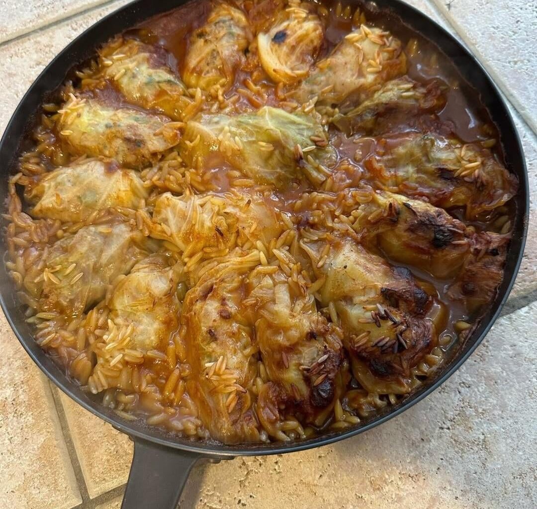 Serbian Food & Tried Making Sarma