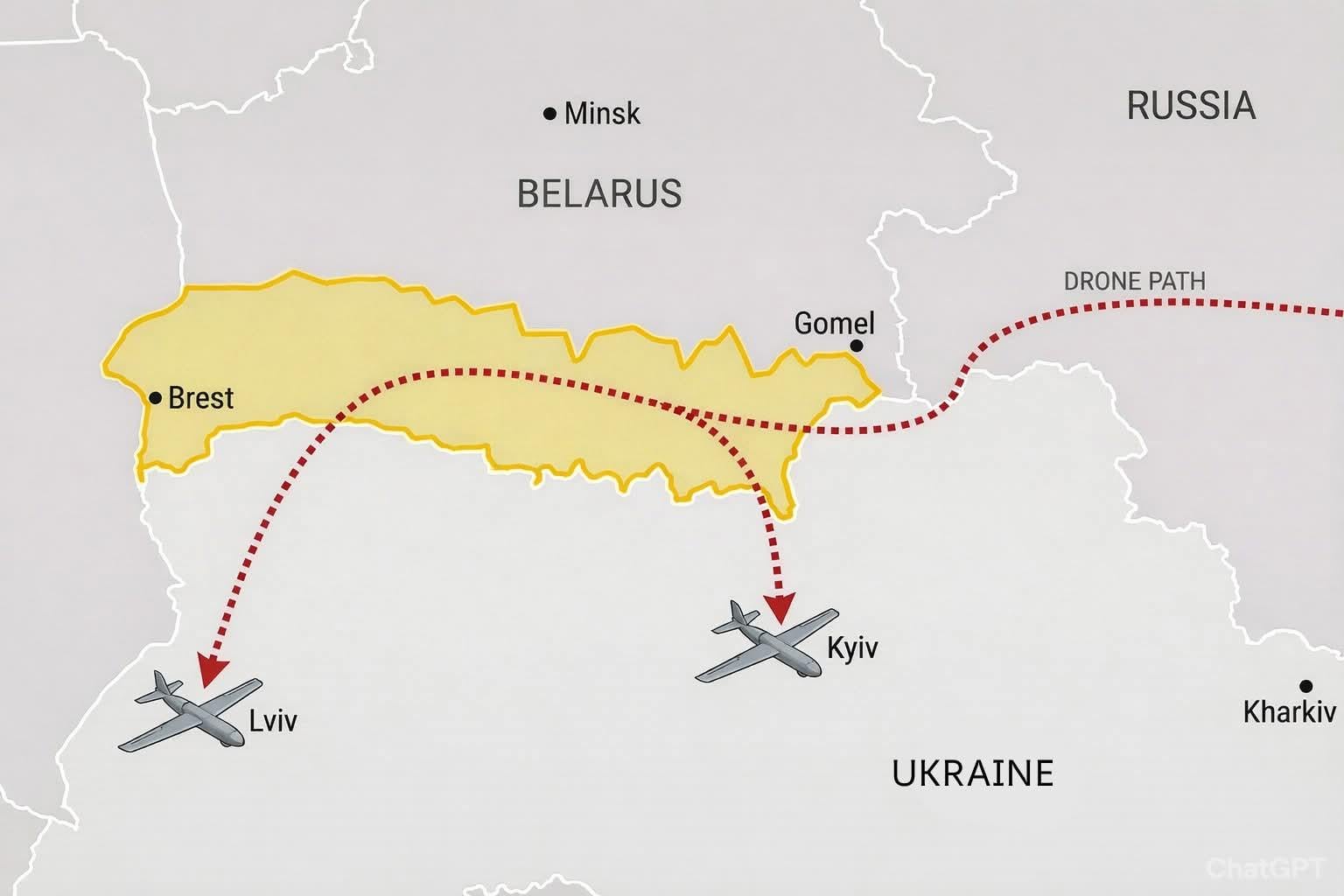 Baltarusijos įsitraukimas į tiesioginius karinius veiksmus Ukrainoje
