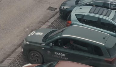 Tatabánya központjában, munkaidőben, Szűcs Lajos magán gárdája. A szakma ami mindenre is jó: a halőr. Milliárdos mutyik eredménye és helyi kiskirályok.