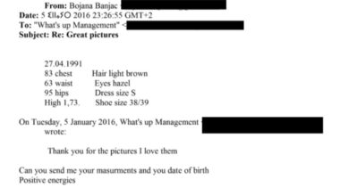 Epstein fajlovi: "Serbia"