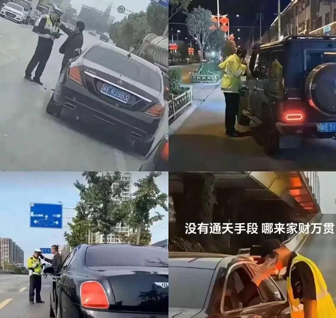 Can personal or political connections help someone avoid traffic penalties in Germany?