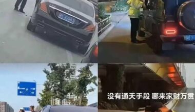 Can personal or political connections help someone avoid traffic penalties in Germany?