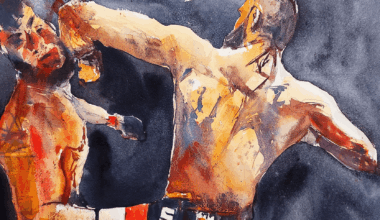 Jiří Procházka . MMA legend ! Akvarel I made .