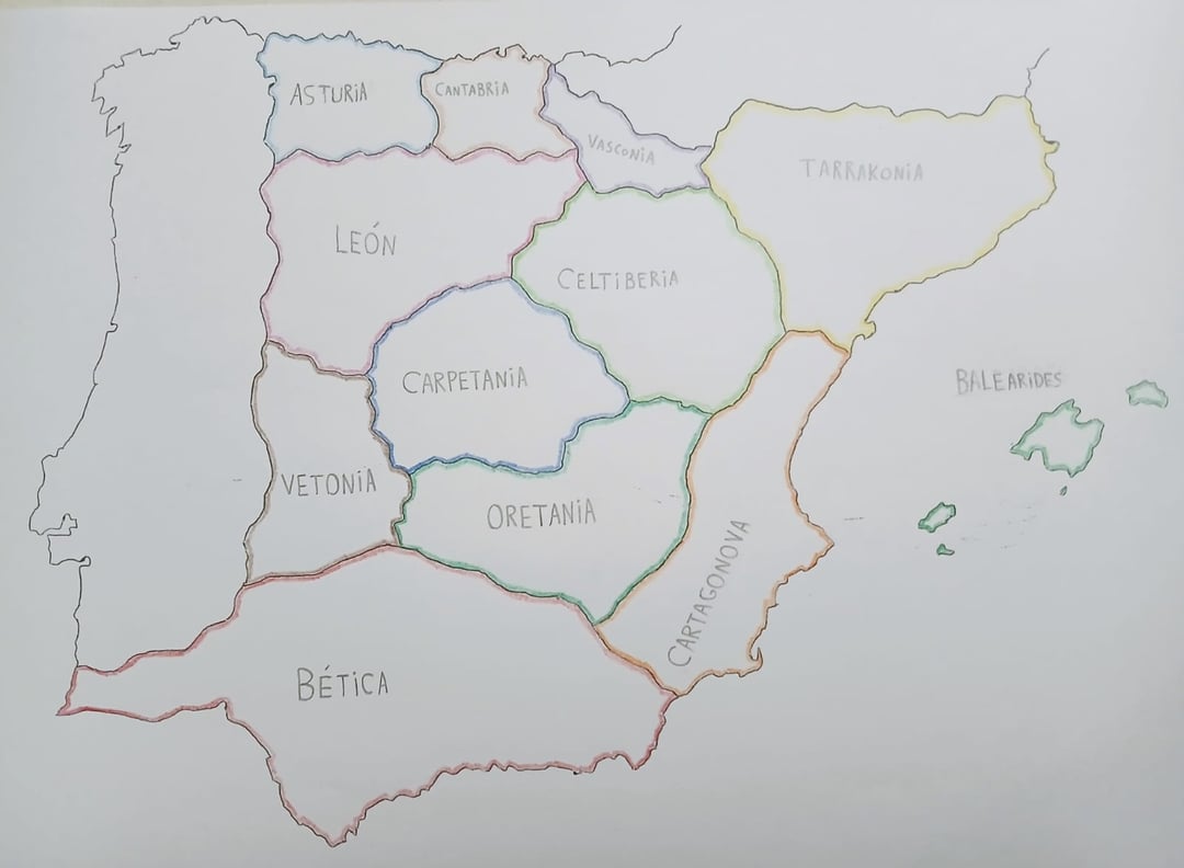 "Iberia" mi version de España en una historia alternativa que estoy estoy haciendo, espero les agrade