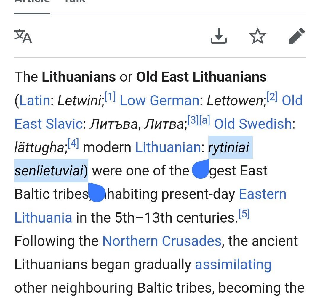 Rytiniai senlietuviai