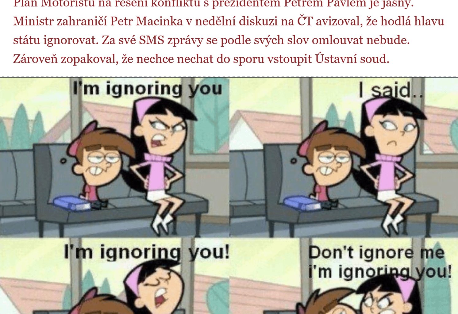 Sranda, jak se krysa pokouší udržet poslední zbytky důstojnosti