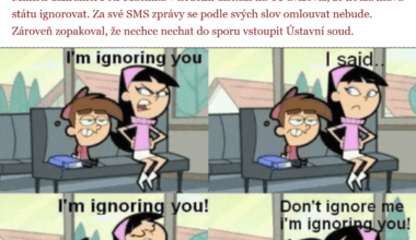 Sranda, jak se krysa pokouší udržet poslední zbytky důstojnosti