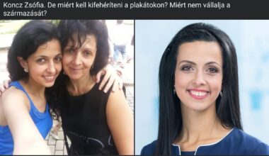 Koncz Zsófia fideszes országgyűlési képviselő aki valószínűleg cigány származású