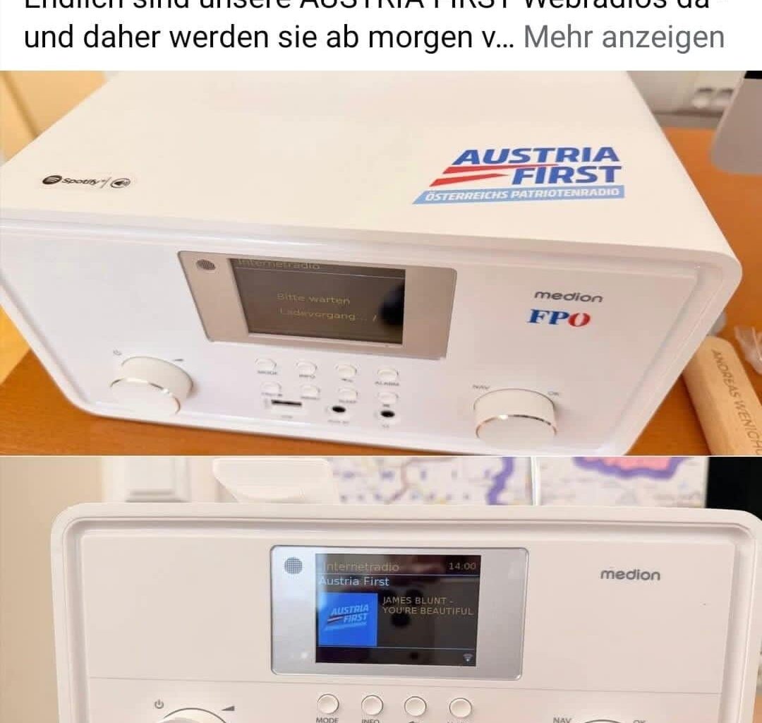 Produziert Medion den neuen FPÖ Volksempfänger?