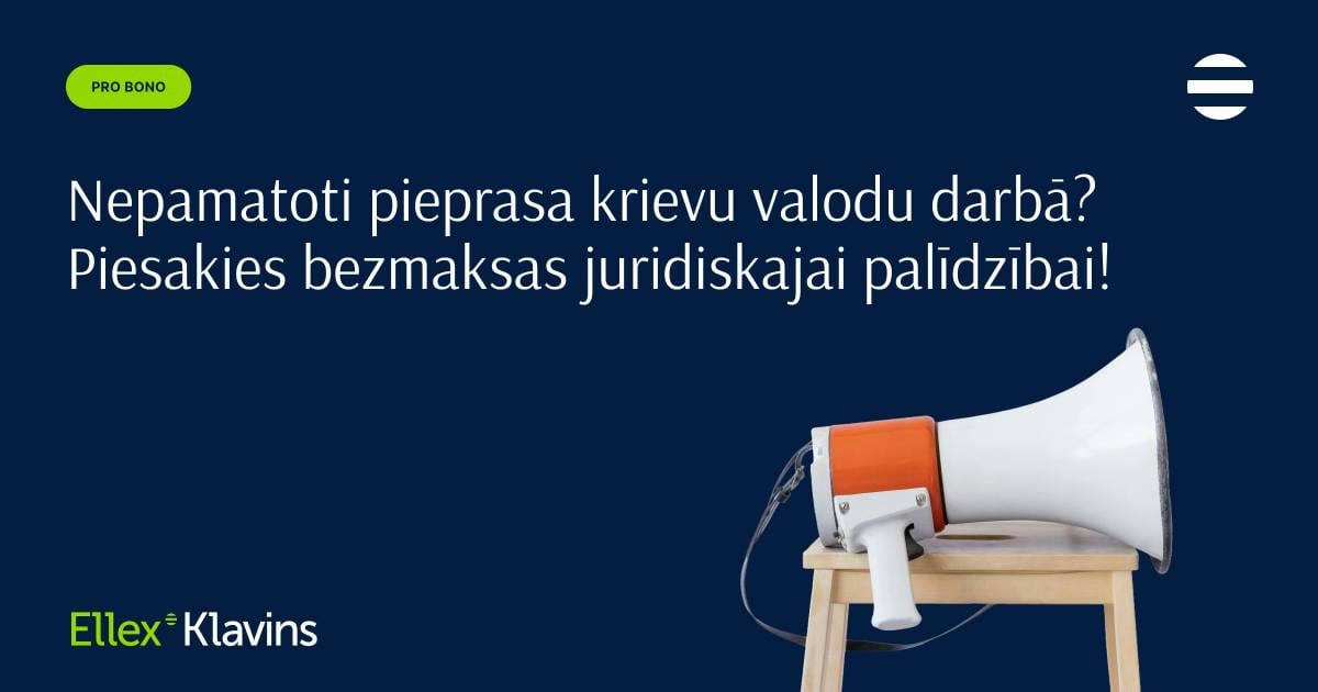 Neņem darbā krievu valodas dēļ? Pro bono palīdzība