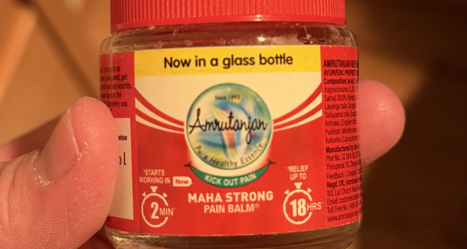 Question to Indians, can you get Maha Pain balm in Germany?