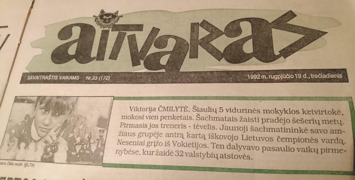 Kalbant apie spaudą vaikams