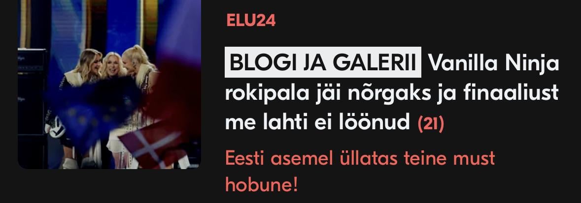 Kes on Finaalius ja miks tal pidi lahti lööma?