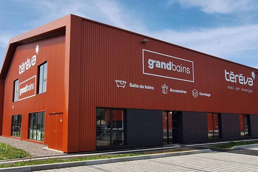 A Rennes, Tereva implante une nouvelle agence et un magasin Grandbains