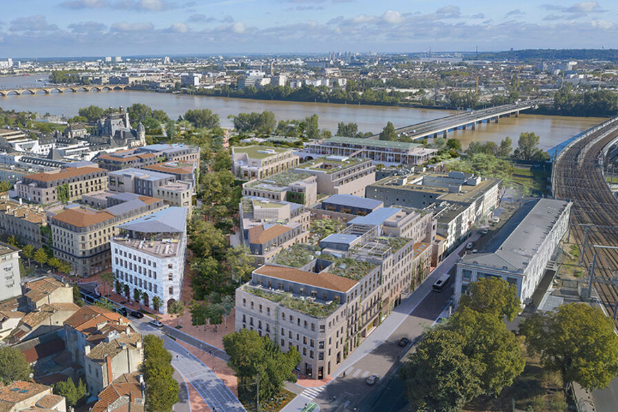 Démarrage du chantier de Canopia, le quartier inédit de Bordeaux