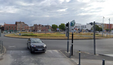 Lille. Sans permis et sous stups, il prend le rond-point des Postes à contresens pour échapper à la police