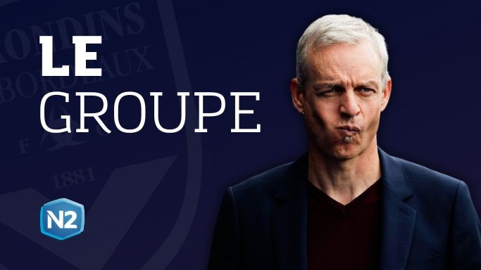 Stade Briochin-Bordeaux : le groupe des Girondins avec Yanis Merdji et Étienne Beugré
