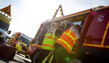une personne blessée, le trafic interrompu