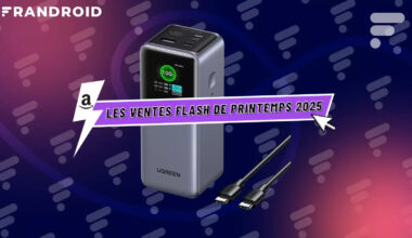 Amazon brade cette batterie externe UGreen 130 W qu'on adore utiliser au quotidien, surtout en vacances