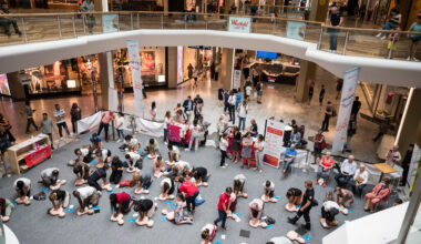 © Jérémie Morel/Westfield Part-Dieu - Les initiations aux gestes de premiers secours sont prévues de 11h à 18h, les 9 et 10 avril au centre commercial de la Part-Dieu à Lyon.