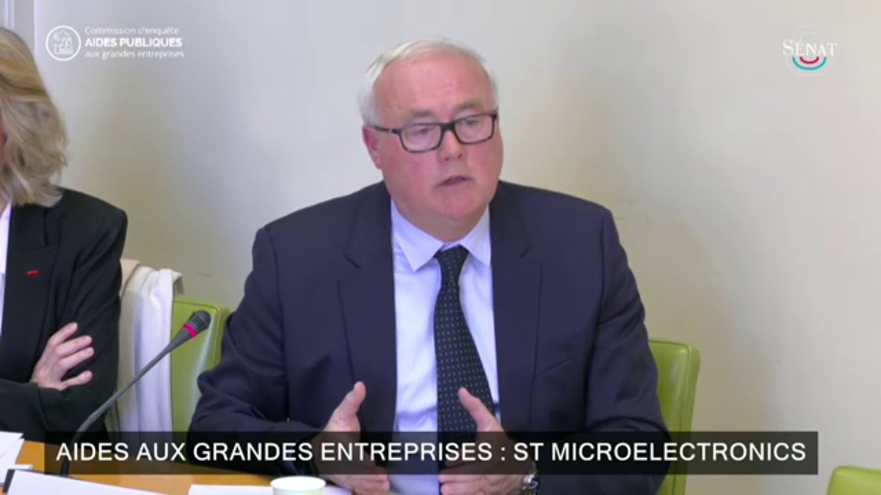 Aides aux entreprises : STMicroelectronics bousculé au Sénat sur la faiblesse de son impôt sur les sociétés