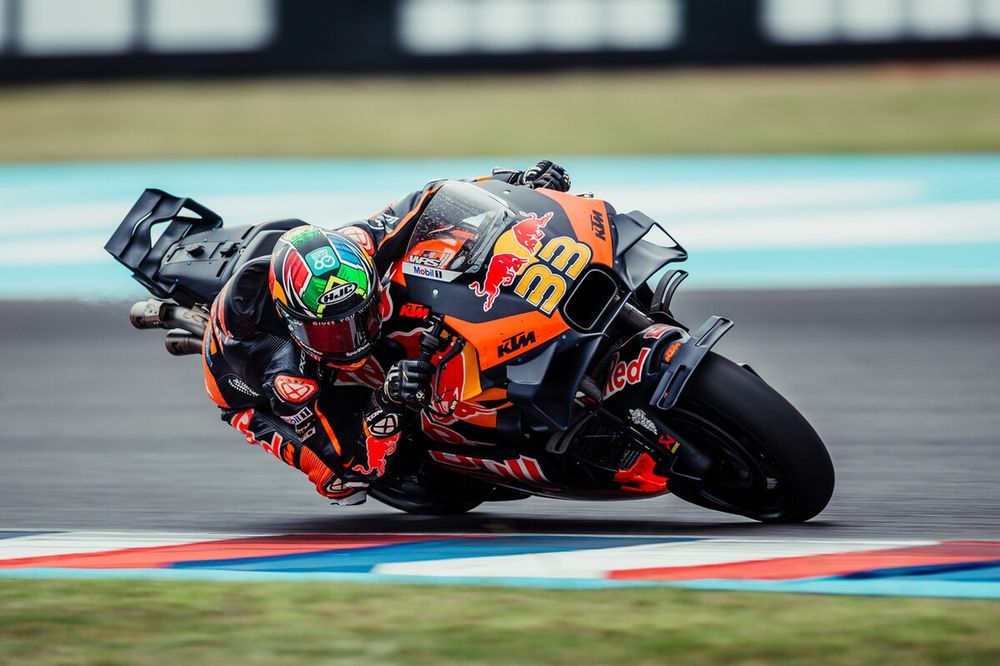 Brad Binder, 11e, est le pilote KTM le mieux classé au championnat actuellement.
