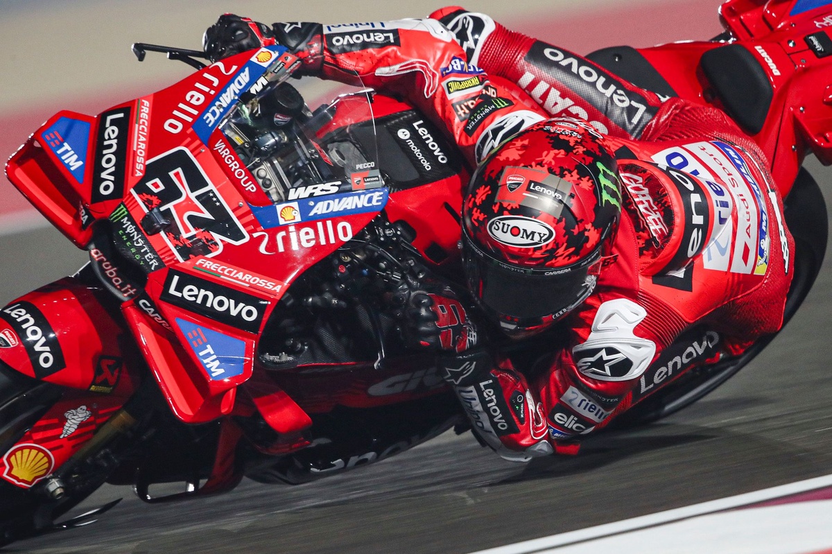 Bagnaia enthousiasmé par sa "meilleure journée" de la saison