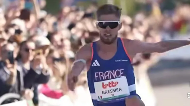 Jimmy Gressier, champion d’Europe du semi-marathon en 59'45 !