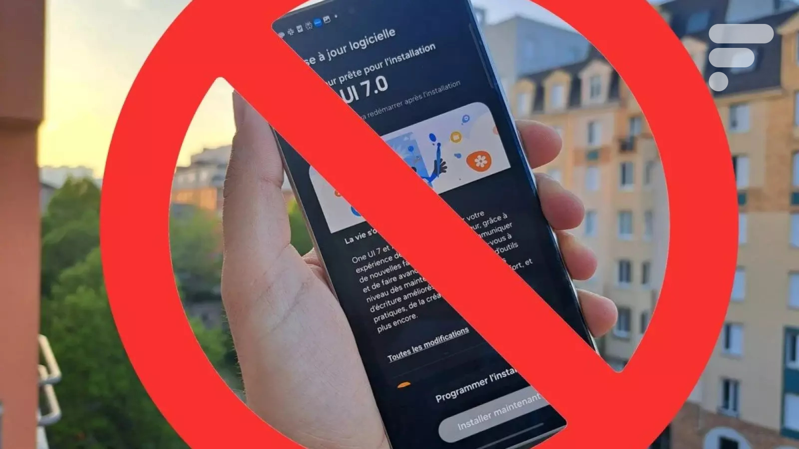 Samsung suspend la mise à jour tant attendue vers One UI 7 en raison d’un gros bug